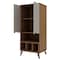 Manhattan Comfort Hampton 26.77 Display Cabinet, Off White and Maple Cream 14PMC11 - alternate 10